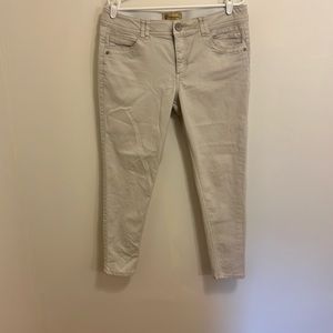 Democracy Women's Skinny Jeans in Cream